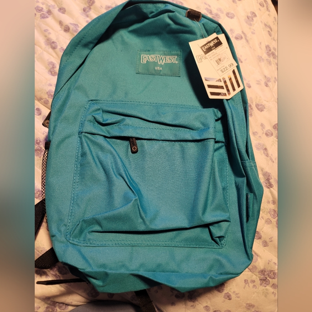 EastWest Turquoise backpack NEW